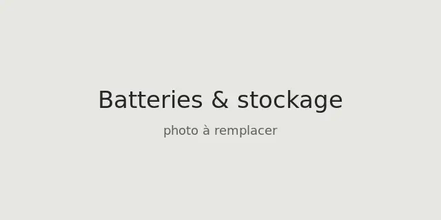 Batteries de stockage résidentielles et tertiaires distribuées par feedenergy