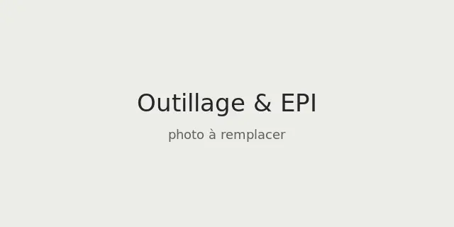 Outillage électroportatif et équipements de protection distribués par feedenergy